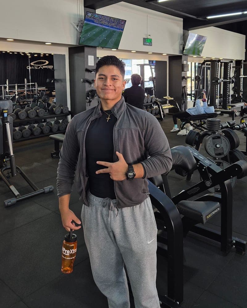 Jose at the gym